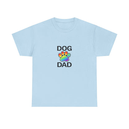Pride Dog Dad Heavy Duty Unisex Tee Sizes Small - 5XL (11 colors)