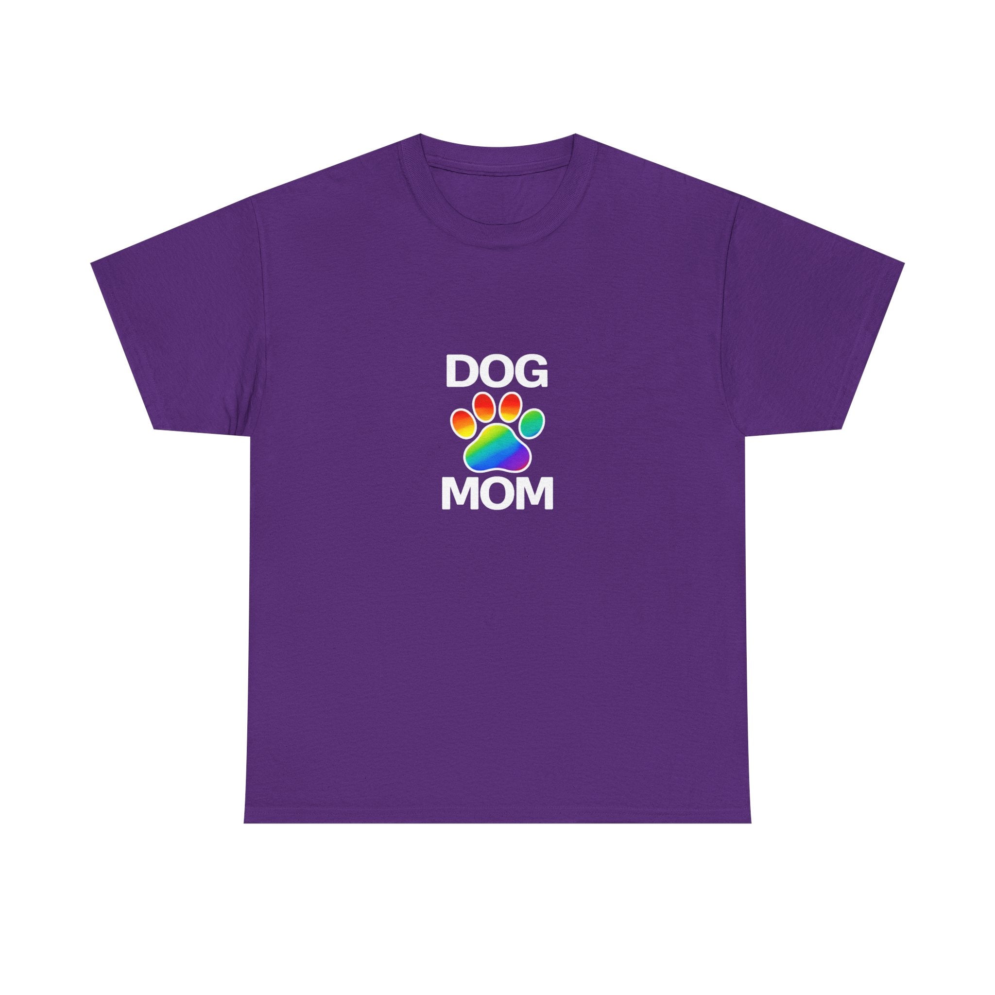 Pride Dog Mom Heavy Duty Unisex Tee Sizes Small - 5XL (11 colors)