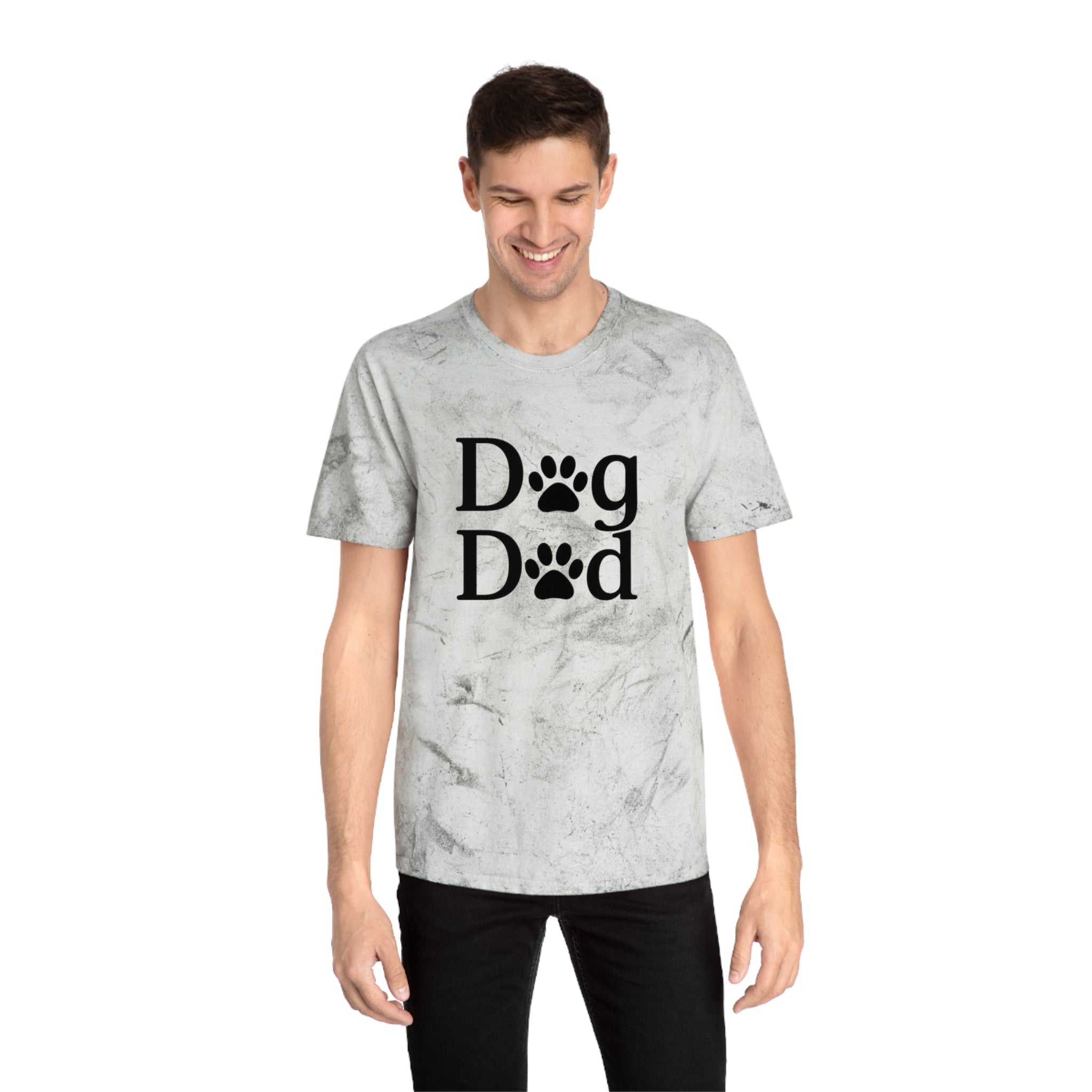 Color Blast Dog Dad Tee Sizes Small - 3XL (4 colors)