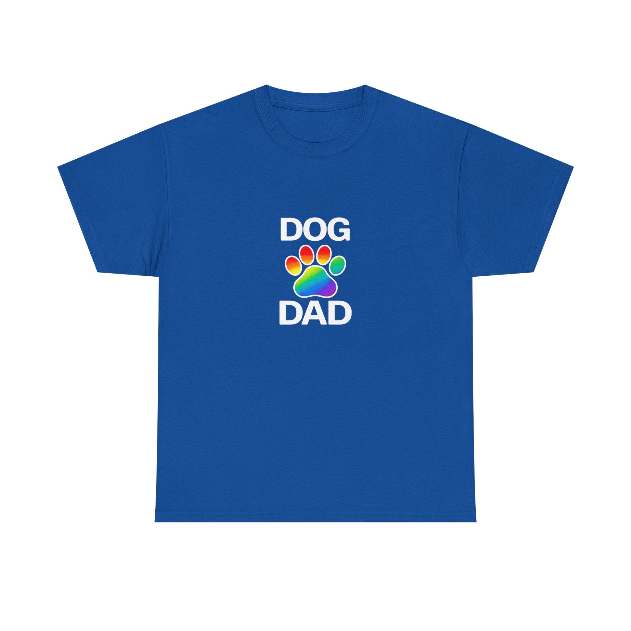 Pride Dog Dad Heavy Duty Unisex Tee Sizes Small - 5XL (11 colors)