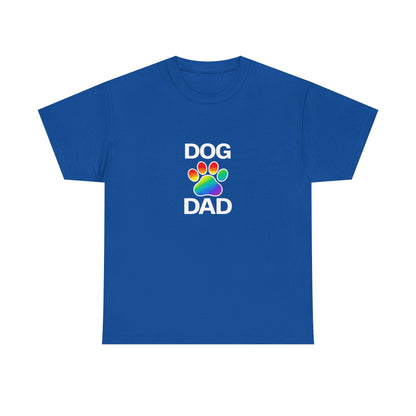 Pride Dog Dad Heavy Duty Unisex Tee Sizes Small - 5XL (11 colors)