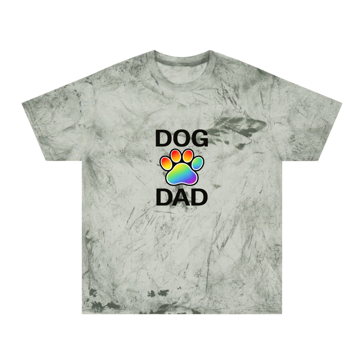 Pride Color Blast Dog Dad Tee Sizes Small - 3XL (4 Colors)