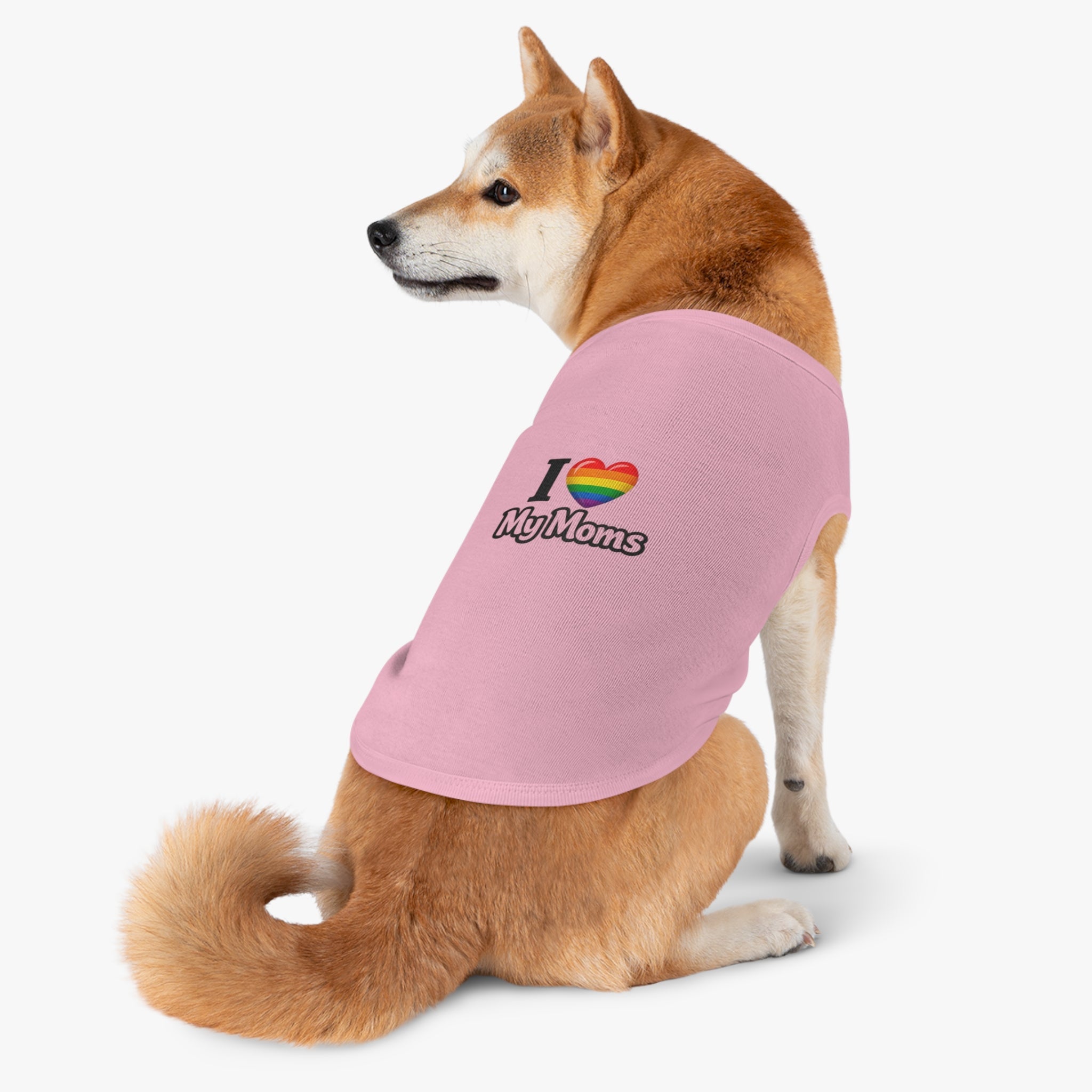 I Love My Moms Pet Tank Top