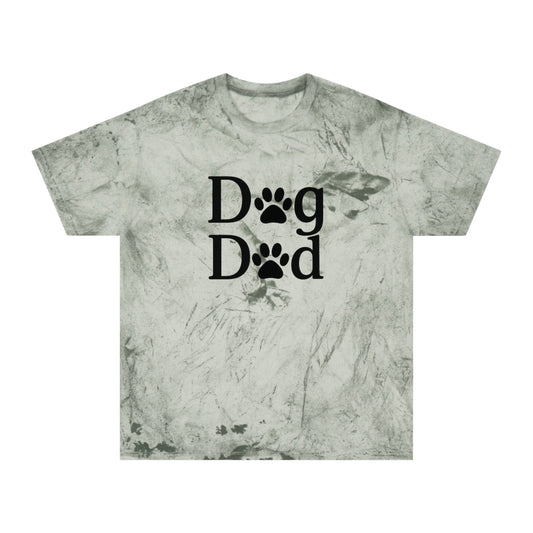 Color Blast Dog Dad Tee Sizes Small - 3XL (4 colors)