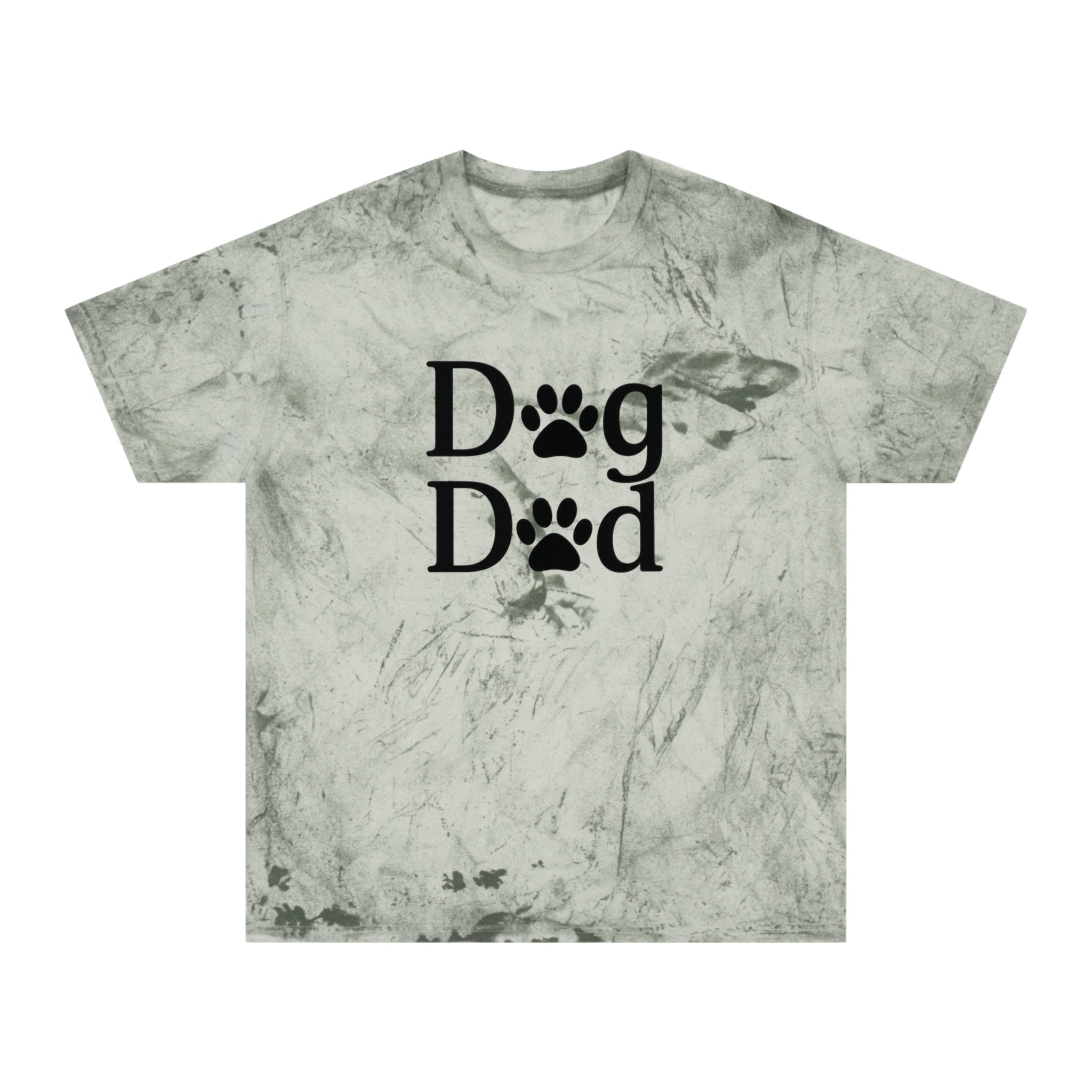 Color Blast Dog Dad Tee Sizes Small - 3XL (4 colors)