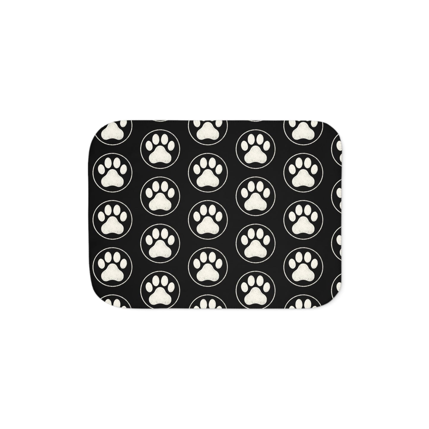 Cozy Sherpa Paw Blanket (3 sizes)