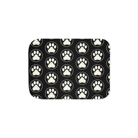 Cozy Sherpa Paw Blanket (3 sizes)