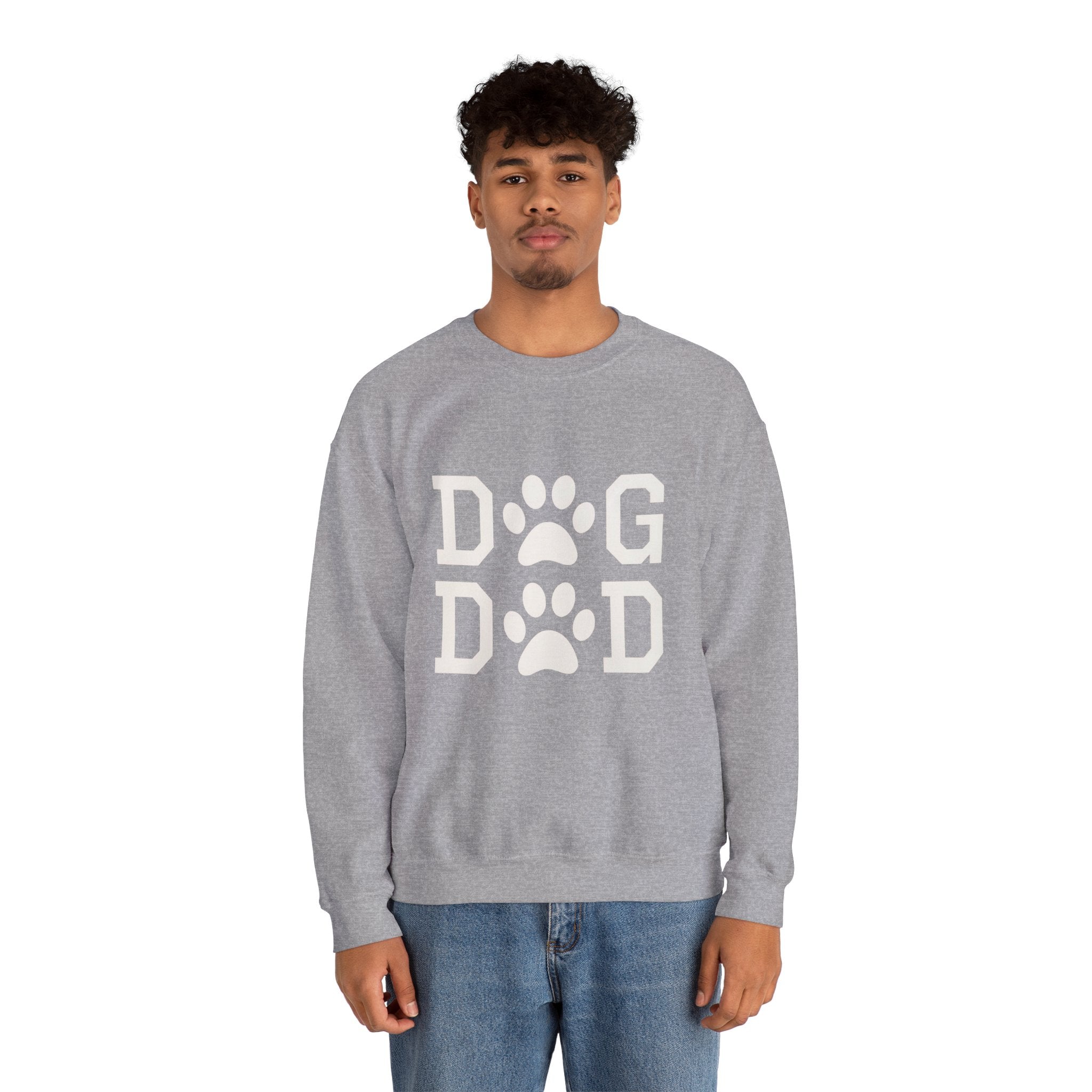 Dog Dad Sweatshirt Sizes Small - 4XL (7 colors)