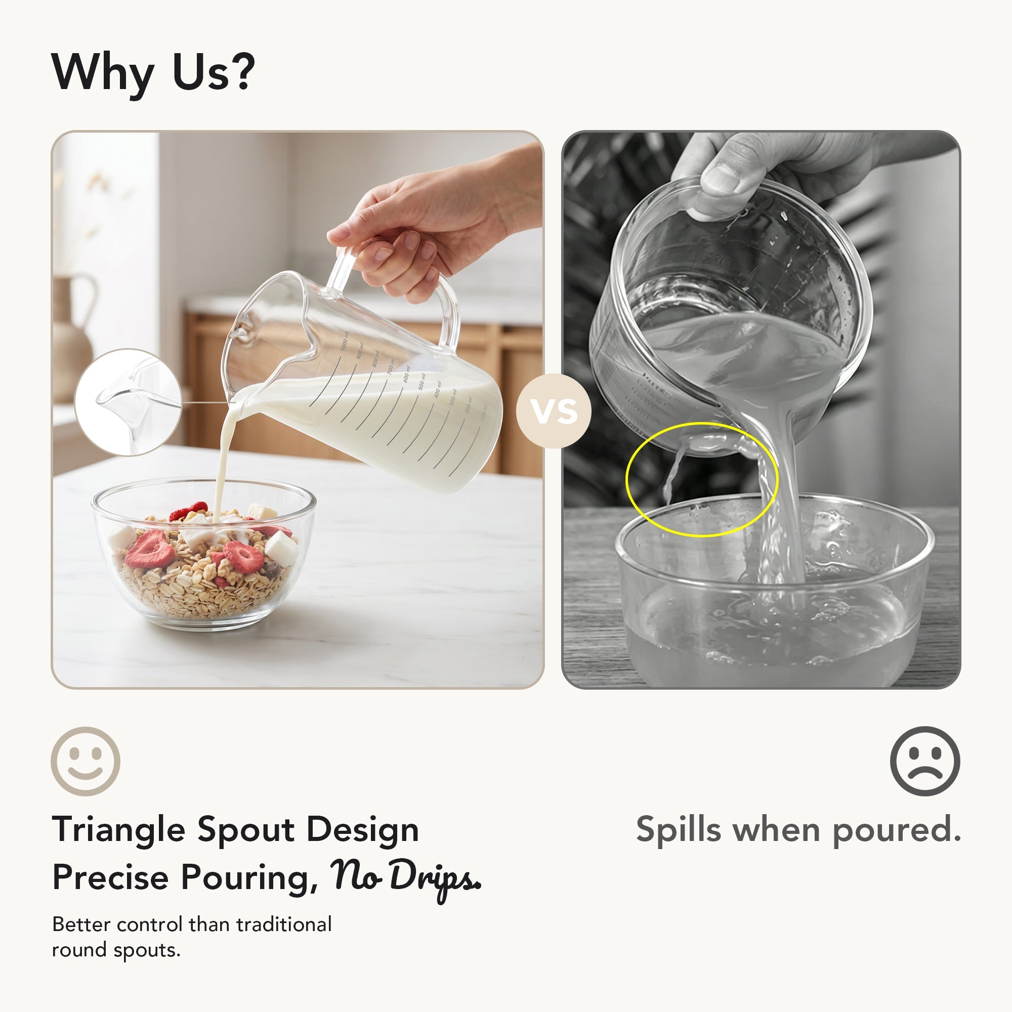3 Spout Measuring Cups