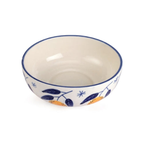 Italian Lemon Bowl, - 2.5x7 Inches