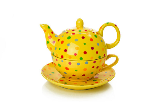 Polka Dot Tea For One