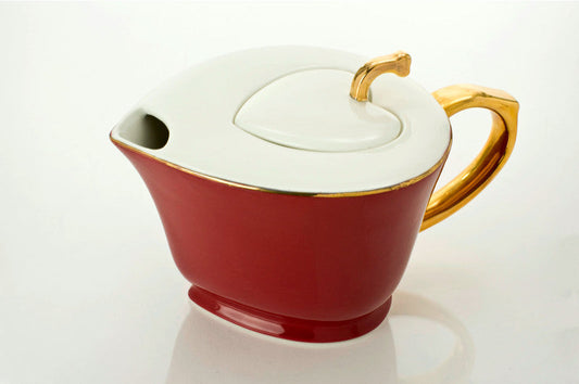 Inside Out Heart Teapot  32.0 oz