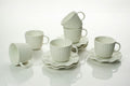 ESPRESSO CUPS & SAUCERS 3.5 OZ (Set of 6)