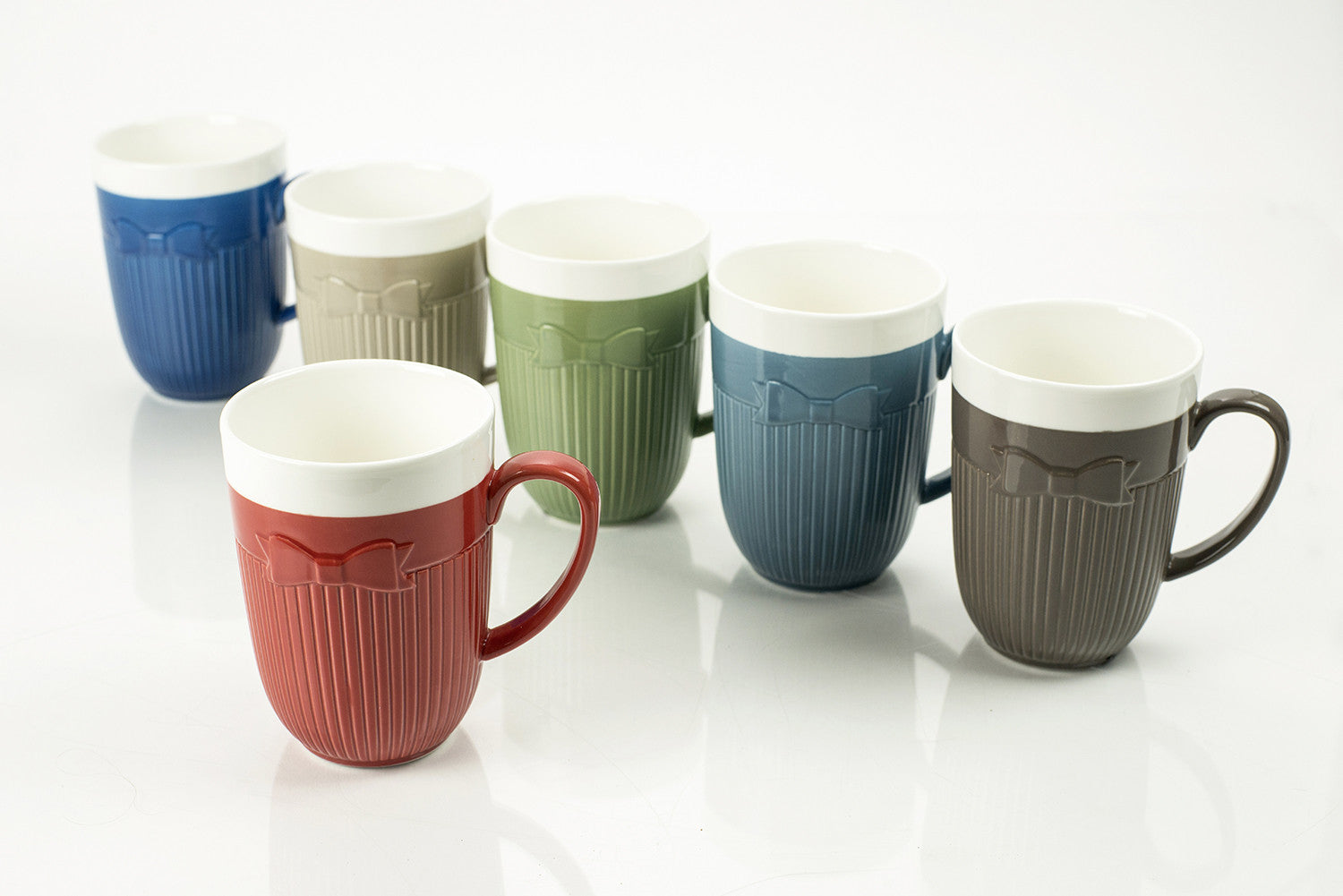 ASSORTED MUGS 10OZ. (Set of 6)