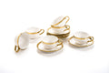 GOLD CUP & SAUCER  (SET OF 6)    4OZ