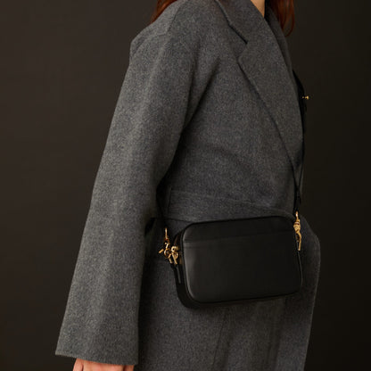 Gala Crossbody Camera Bag (Black)
