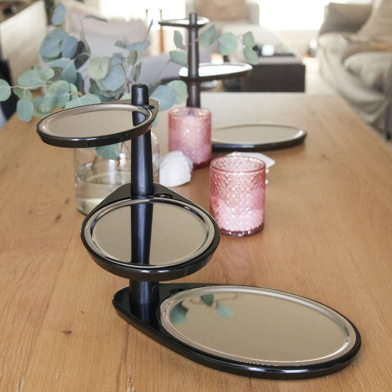 3-Tier Rotating Serving Stand