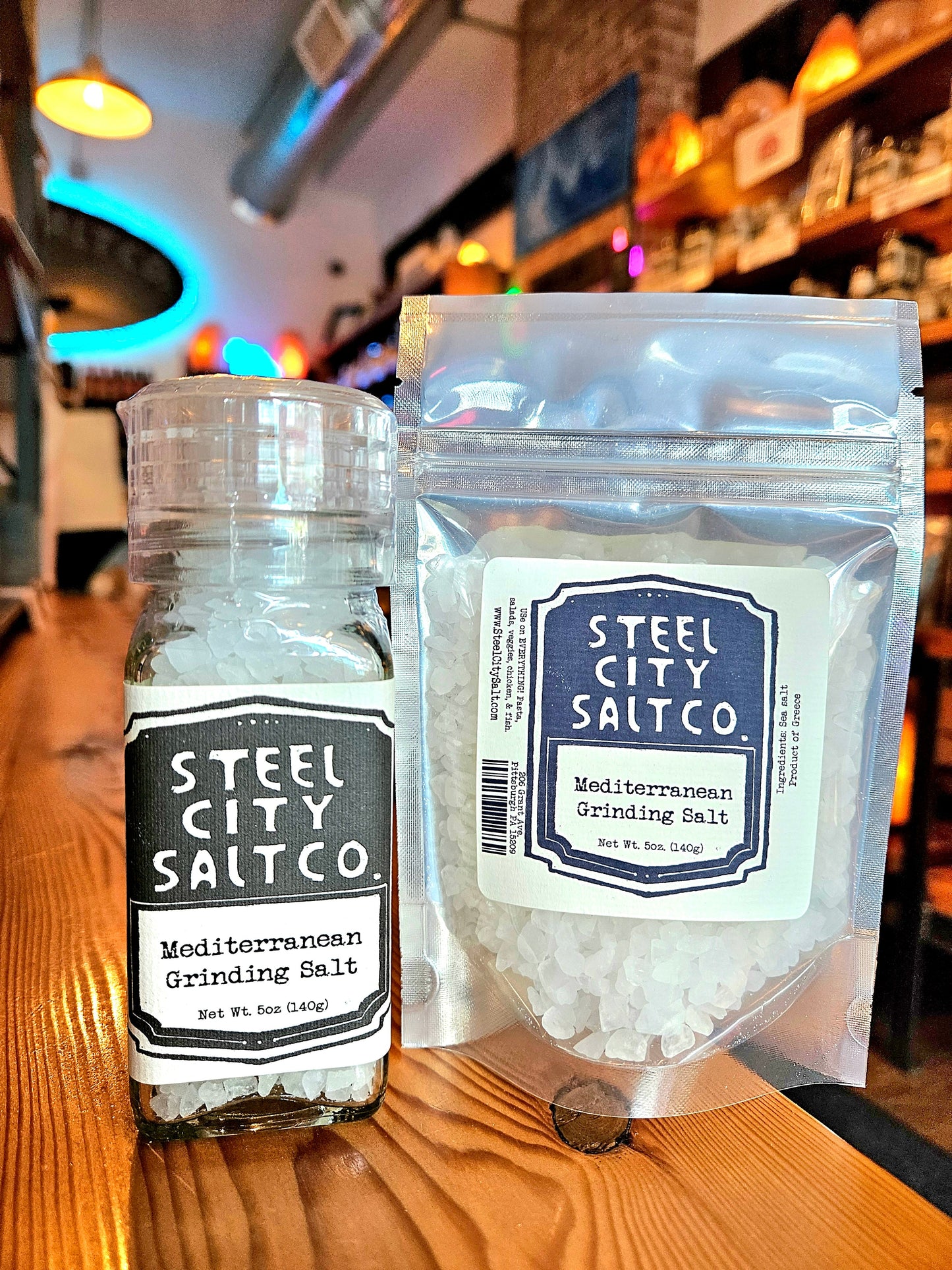 Mediterranean Grinding Salt