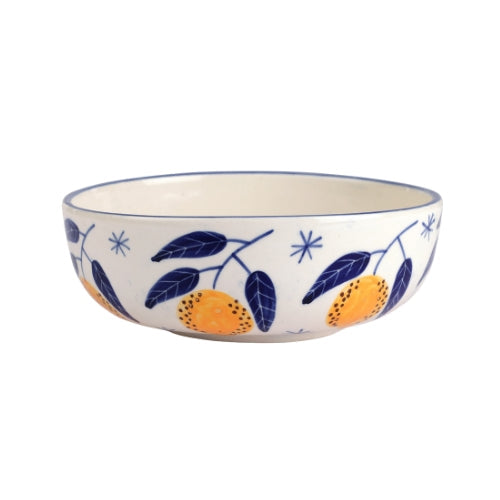 Italian Lemon Bowl, - 2.5x7 Inches (Set of 2)