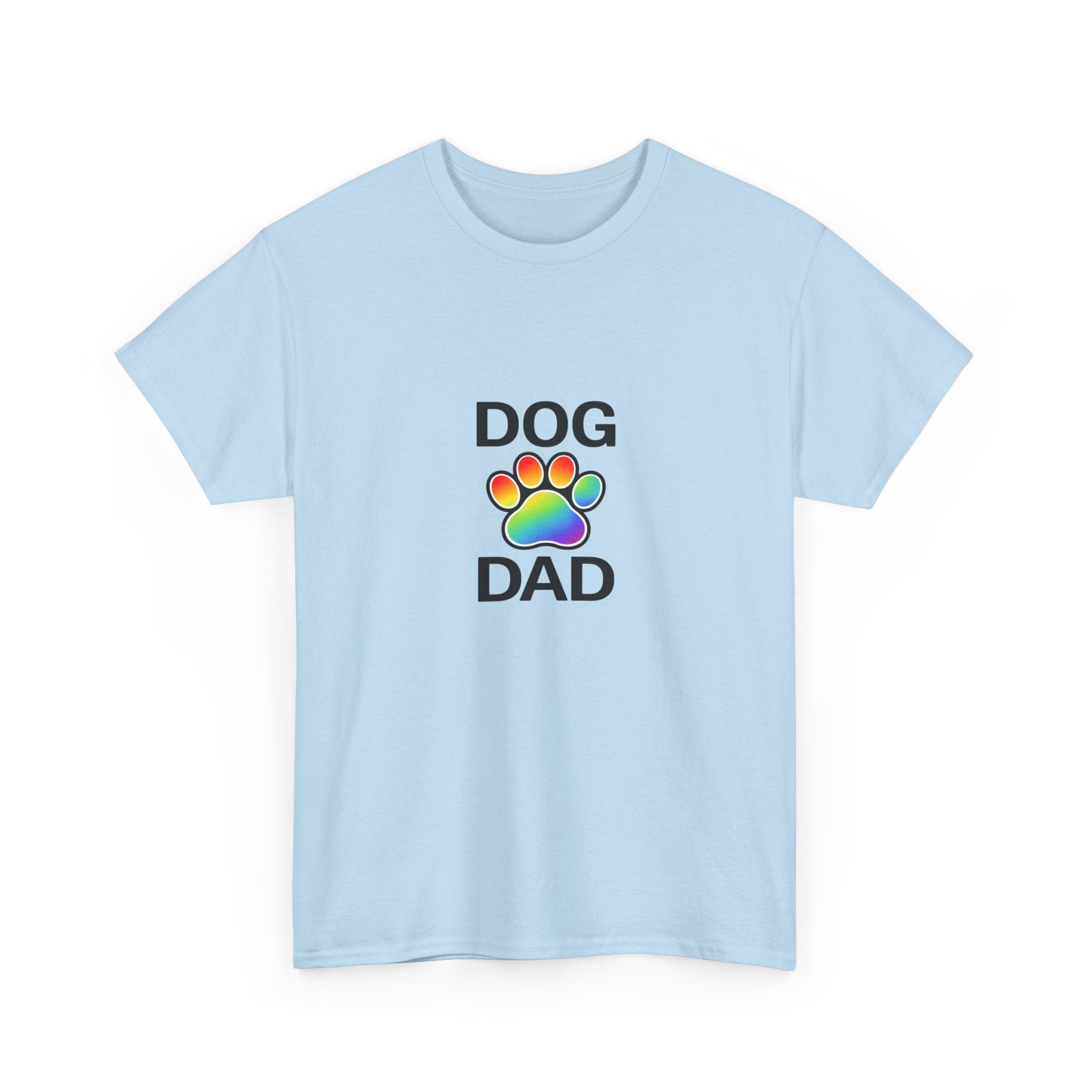 Pride Dog Dad Heavy Duty Unisex Tee Sizes Small - 5XL (11 colors)