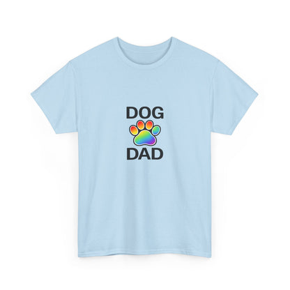 Pride Dog Dad Heavy Duty Unisex Tee Sizes Small - 5XL (11 colors)