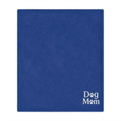 Dog Mom Minky Blanket