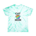 Pride Cat Mom Color Blast Tie-Dye Tee Sizes Small - 2XL (3 colors)