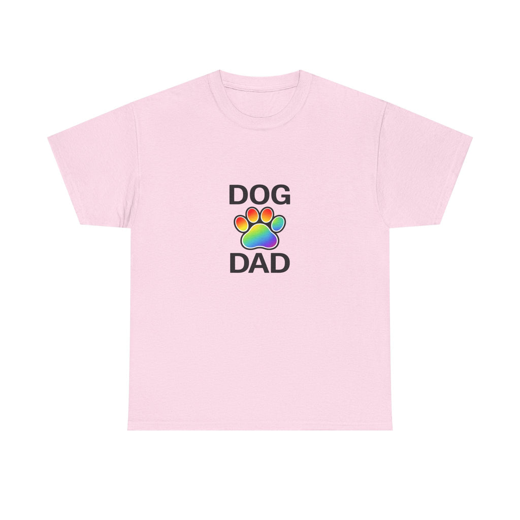 Pride Dog Dad Heavy Duty Unisex Tee Sizes Small - 5XL (11 colors)
