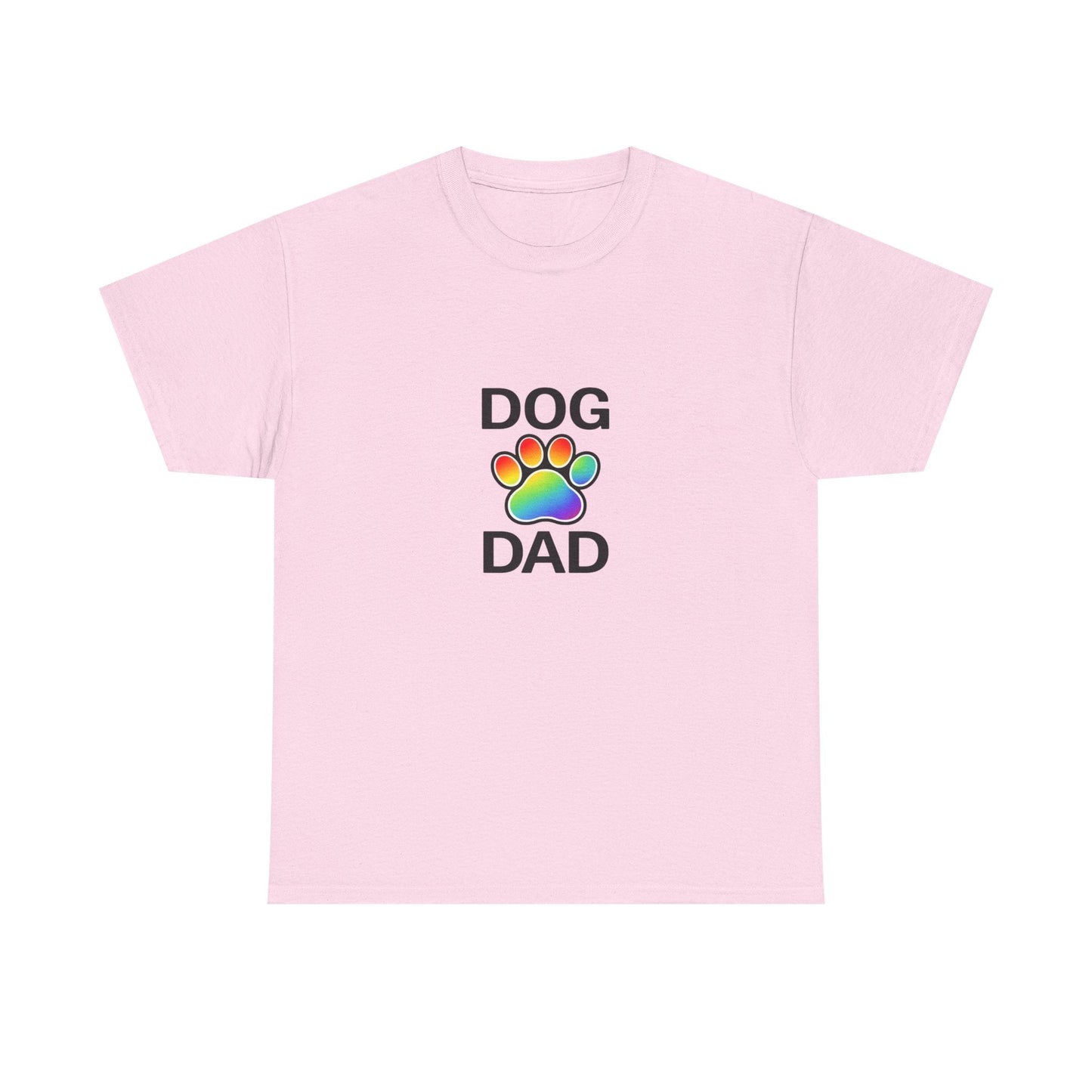 Pride Dog Dad Heavy Duty Unisex Tee Sizes Small - 5XL (11 colors)