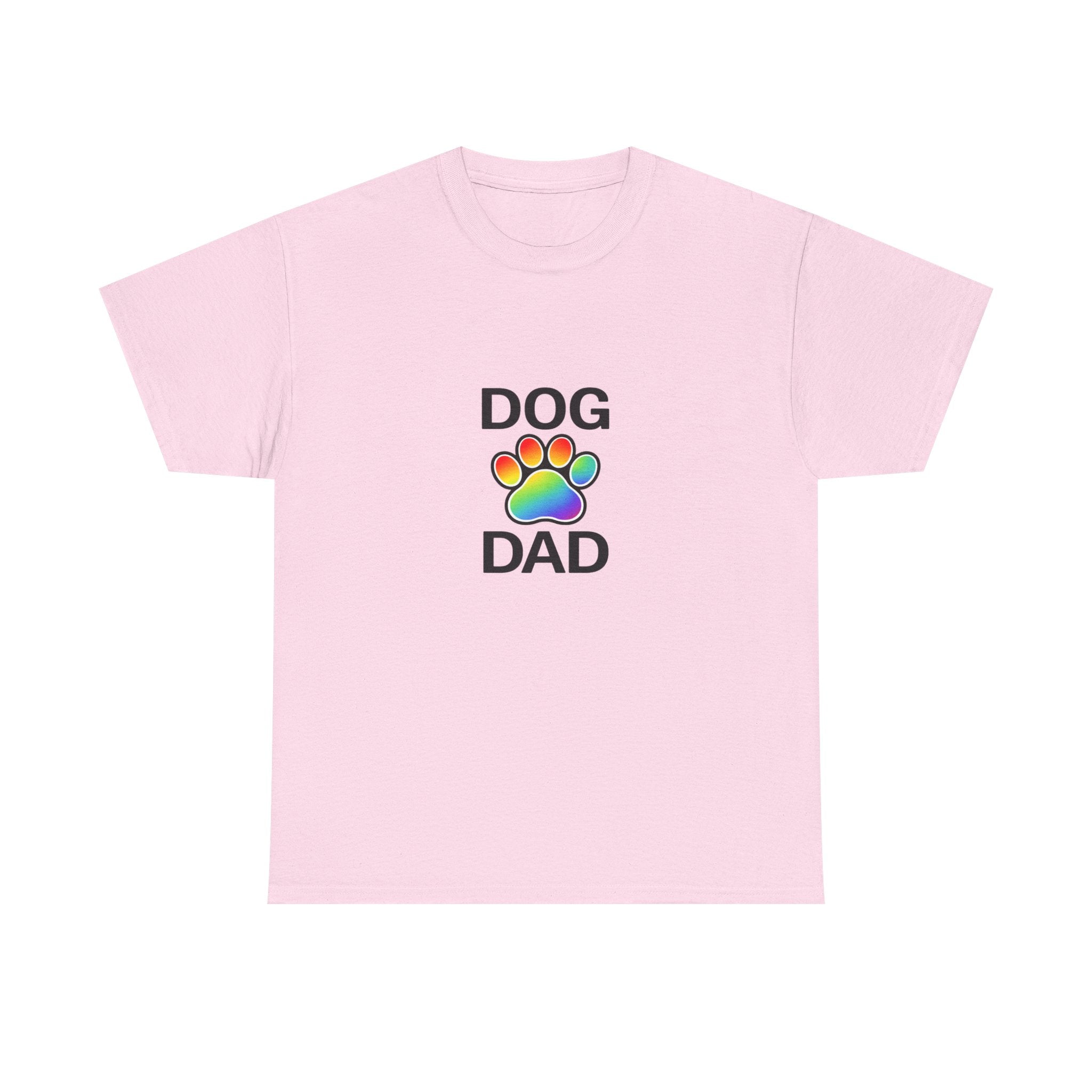 Pride Dog Dad Heavy Duty Unisex Tee Sizes Small - 5XL (11 colors)