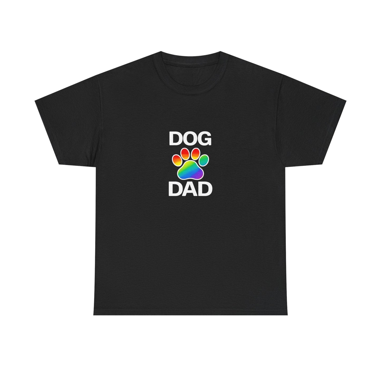 Pride Dog Dad Heavy Duty Unisex Tee Sizes Small - 5XL (11 colors)