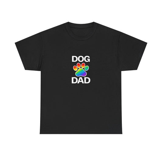 Pride Dog Dad Heavy Duty Unisex Tee Sizes Small - 5XL (11 colors)