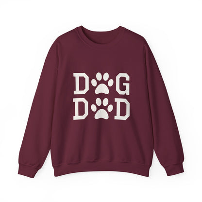 Dog Dad Sweatshirt Sizes Small - 4XL (7 colors)