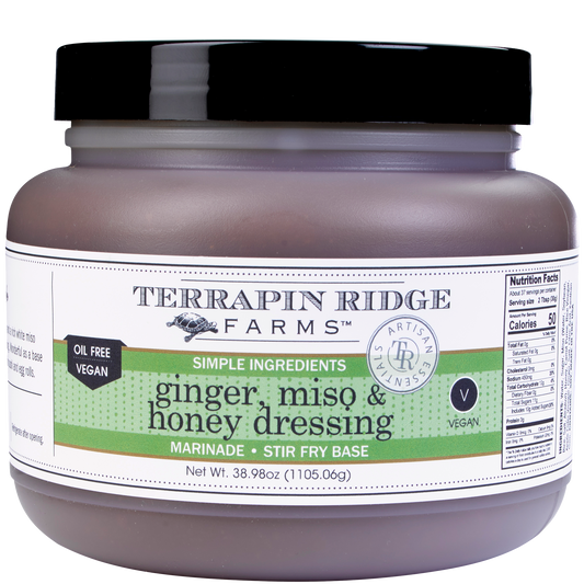 Ginger, Miso & Honey Dressing - Quart