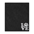 Love Dog Minky Blanket