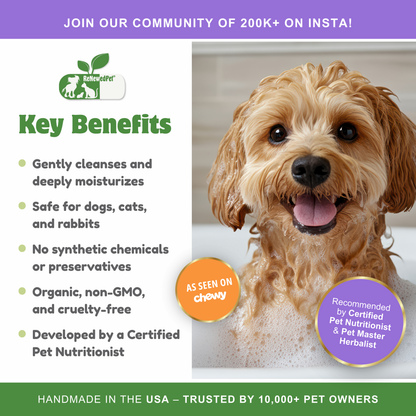 4-FURRY PETS 2-IN-1 *SENSITIVE SHAMPOO + CONDITIONER