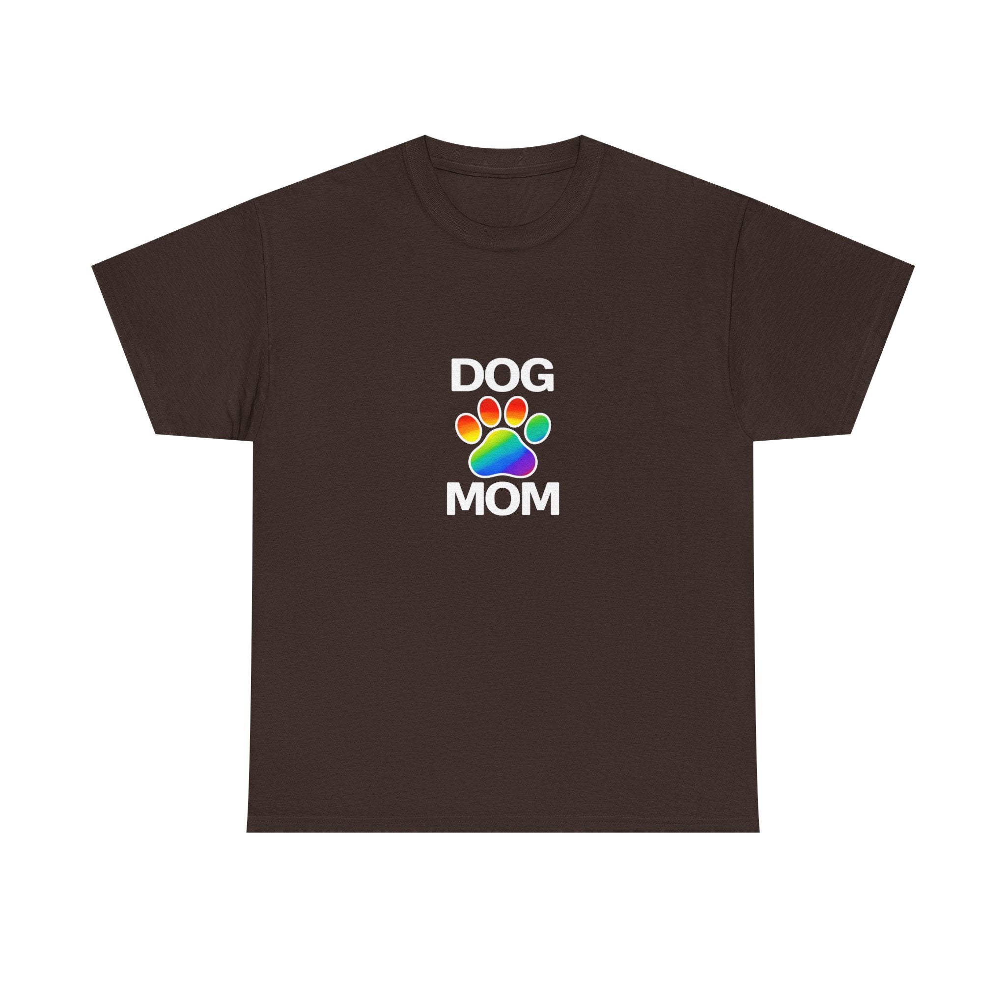 Pride Dog Mom Heavy Duty Unisex Tee Sizes Small - 5XL (11 colors)