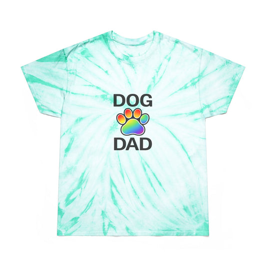 Pride Dog Dad Color Blast Tie-Dye Tee Sizes Small - 2XL (3 colors)