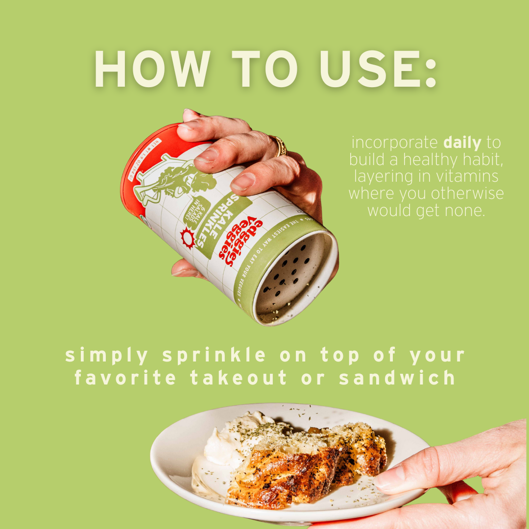 kale sprinkles