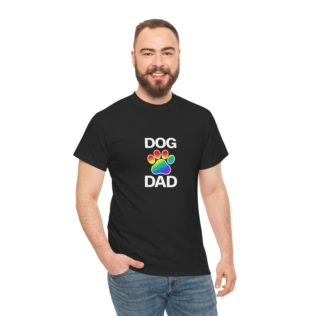 Pride Dog Dad Heavy Duty Unisex Tee Sizes Small - 5XL (11 colors)