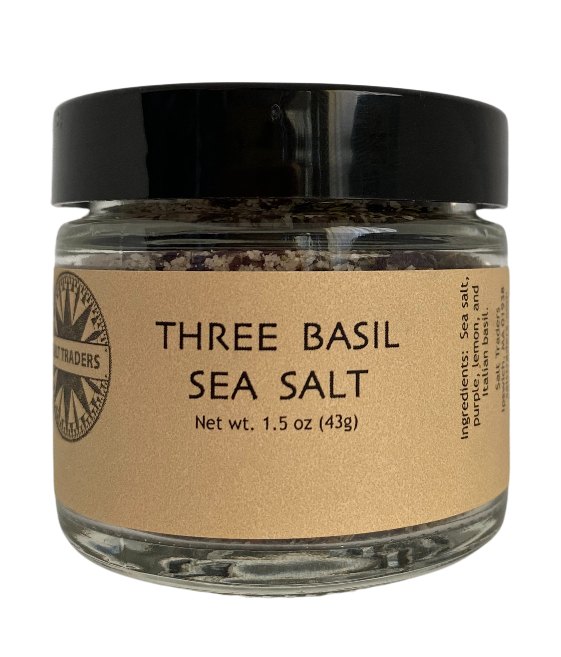 Basil - Three Basil Sea Salt