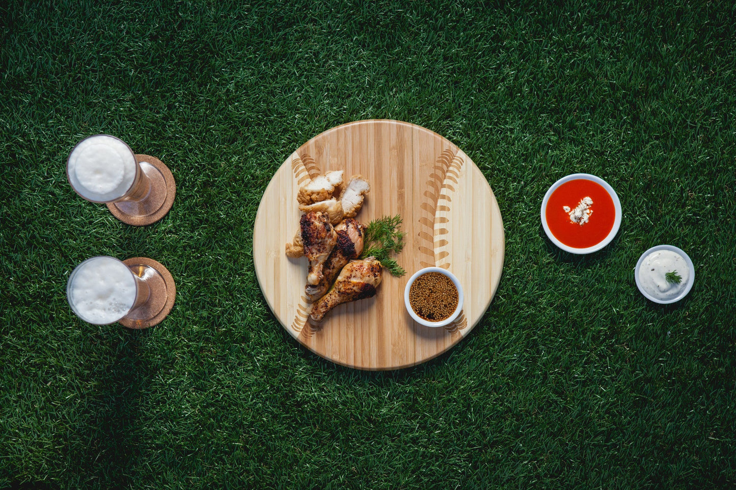 Home Run! Baseball Cutting Board & Serving Tray