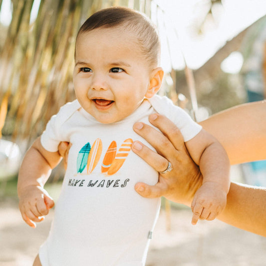 graphic bodysuit | make waves