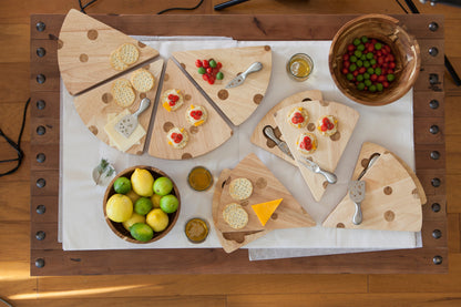 Swiss Cheese Cutting Board & Tools Set