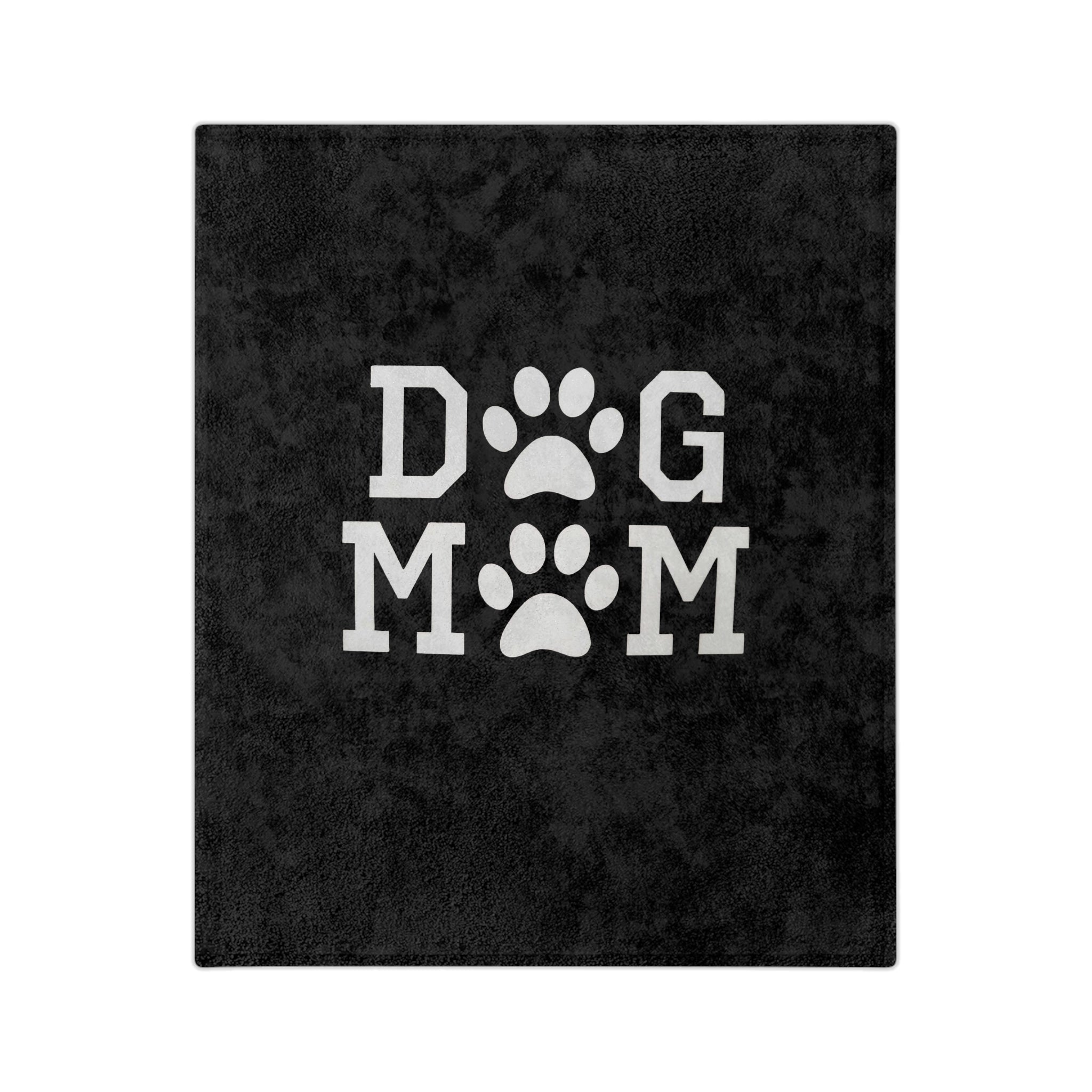 Dog Mom Cozy Fleece Throw
