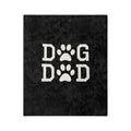 Dog Dad Cozy Fleece Throw