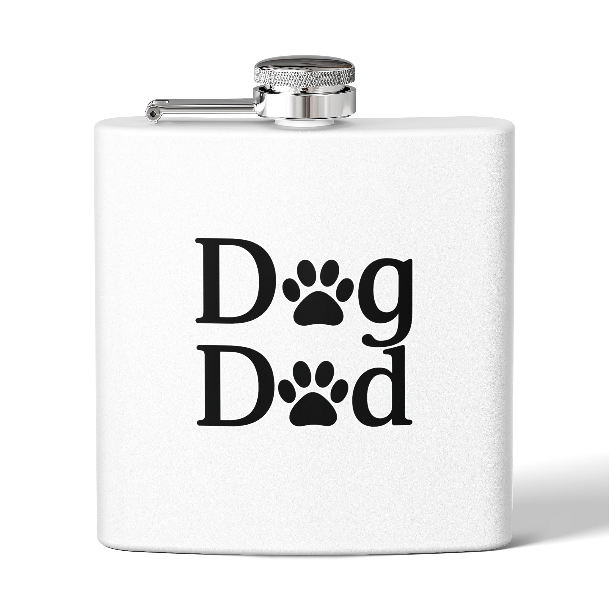 Dog Dad Stainless Steel Flask (8 colors)