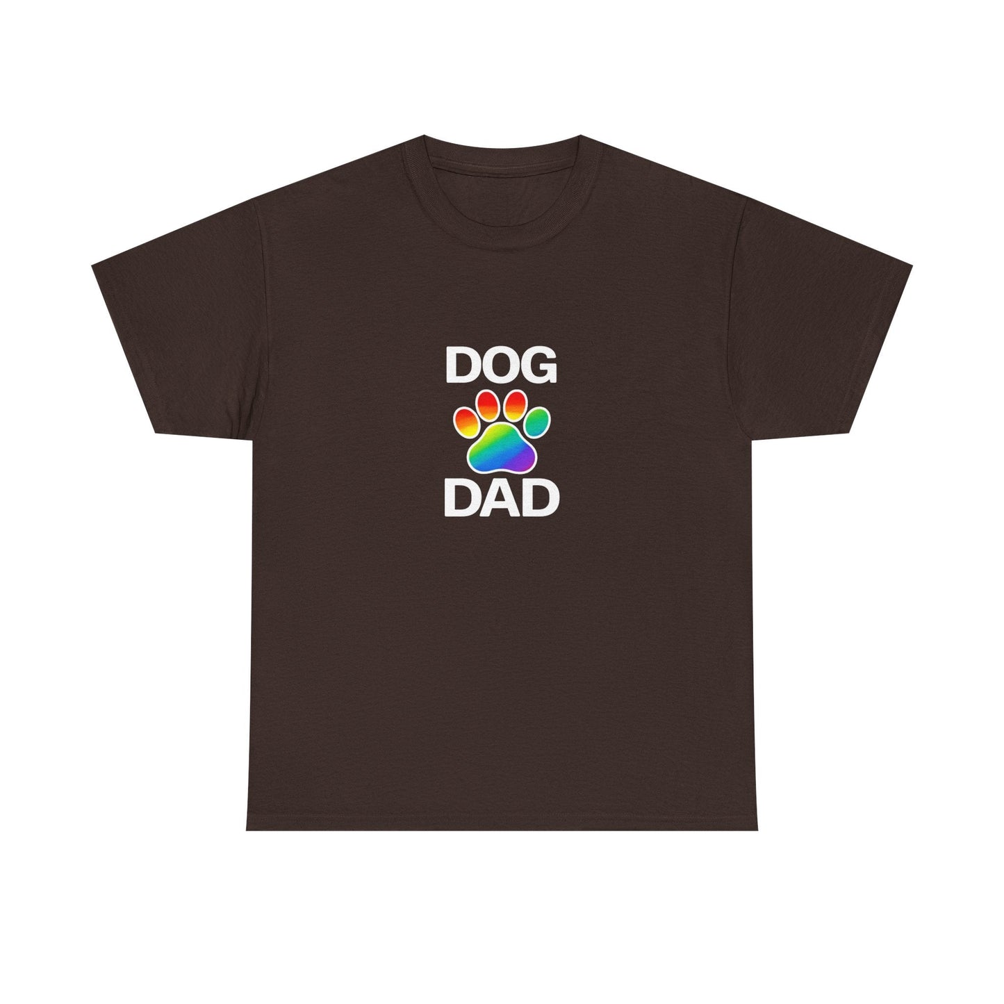 Pride Dog Dad Heavy Duty Unisex Tee Sizes Small - 5XL (11 colors)