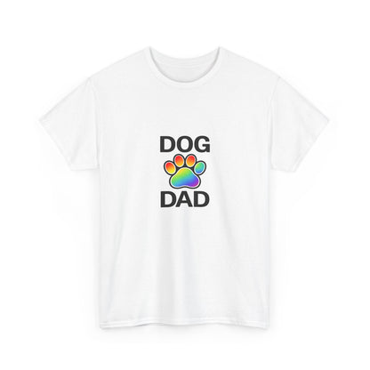 Pride Dog Dad Heavy Duty Unisex Tee Sizes Small - 5XL (11 colors)
