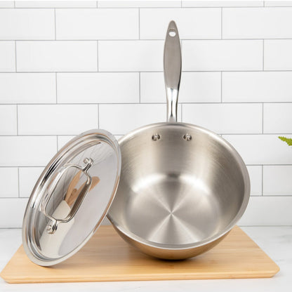 Titanium Series 2 Quart Saucier with Lid